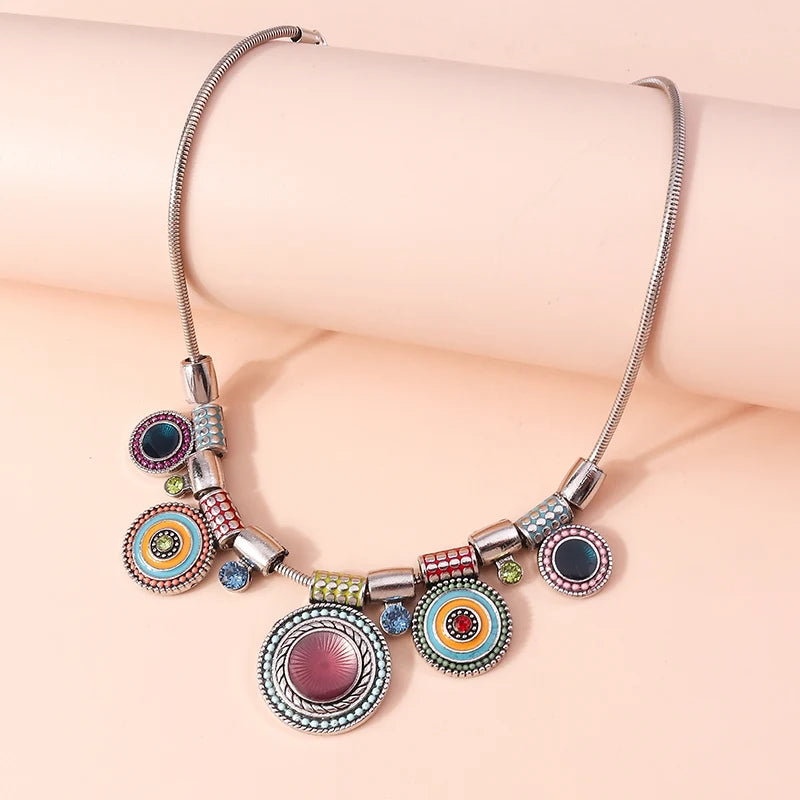 Bohemian Choker Collar Necklace