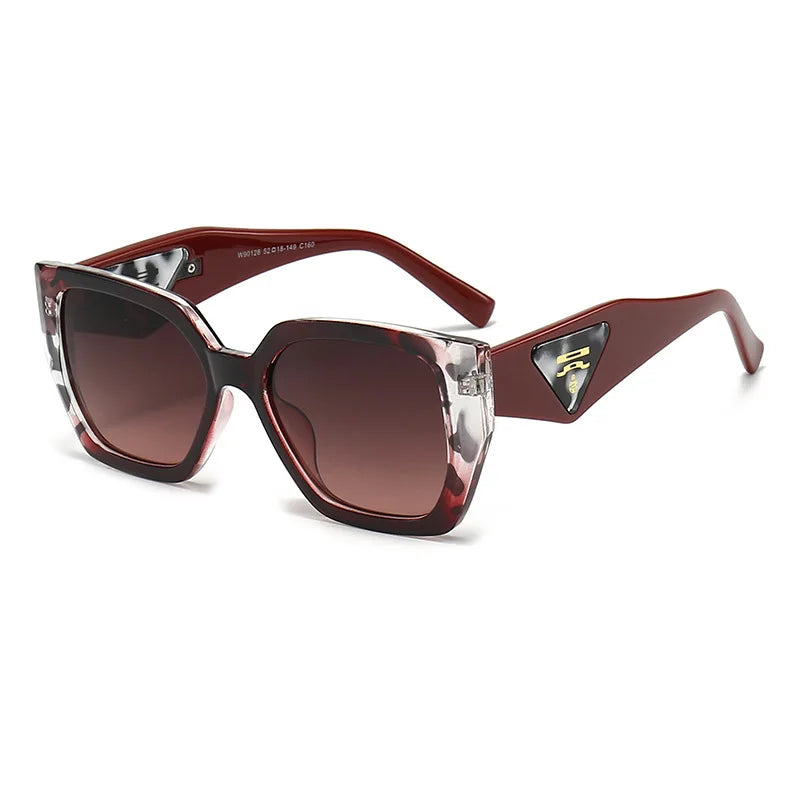 New European and American Fashion Square Frame Sunglasses