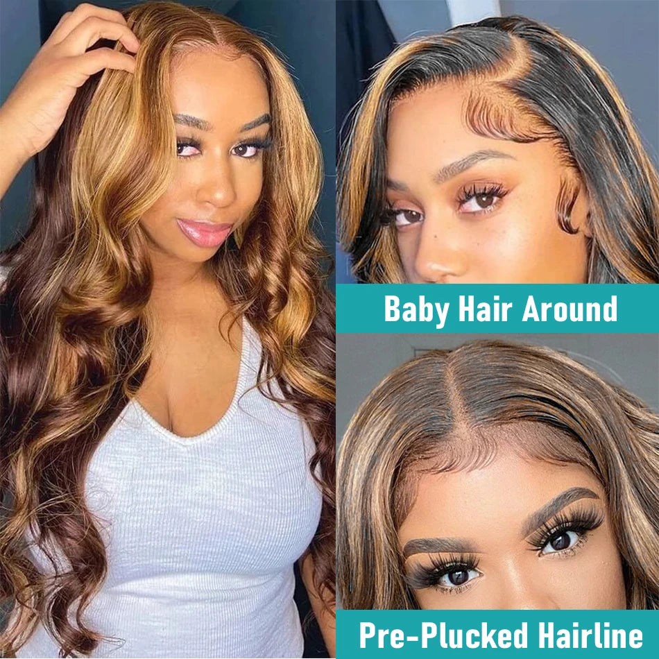 Brazilian Glueless 13×4 / 13×6 Blond