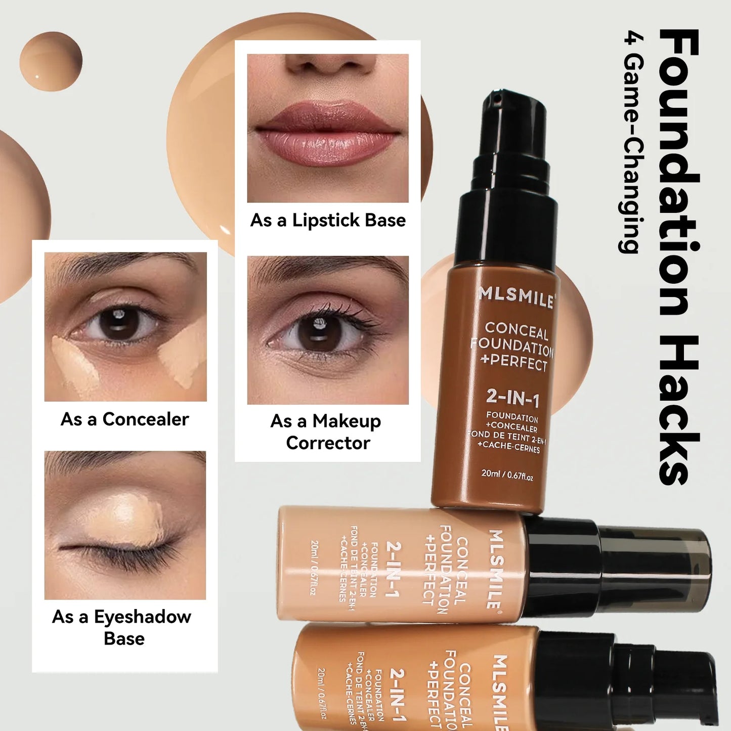 Concealer Matte Foundation BB Cream