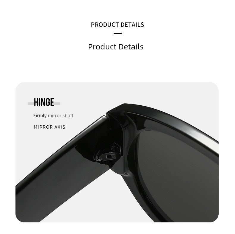 European and American Retro Street Shot Concave Shape
