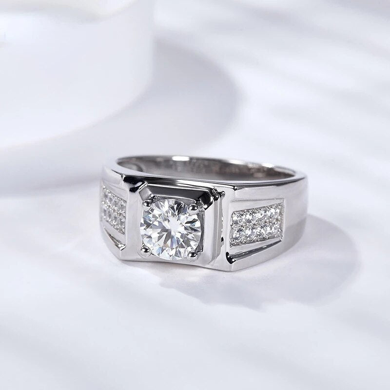 Moissanite 1 Carat S925 Silver