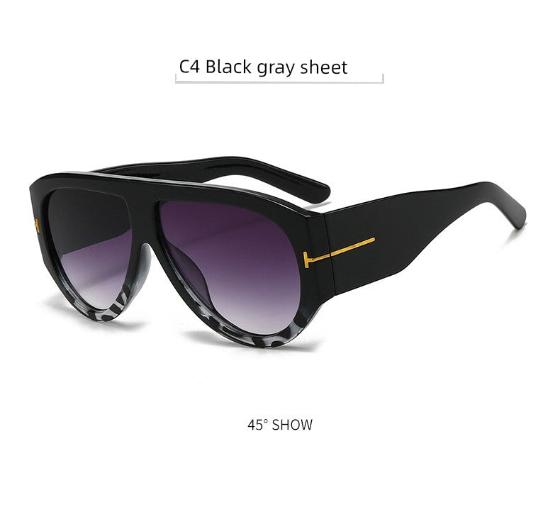 European and American Retro Street Shot Concave Shape