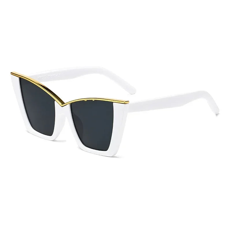 Cat Eye Square Retro Shades
