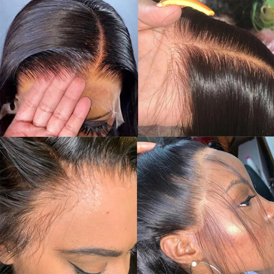 Brazilian Pre Plucked Lace Closure Wig