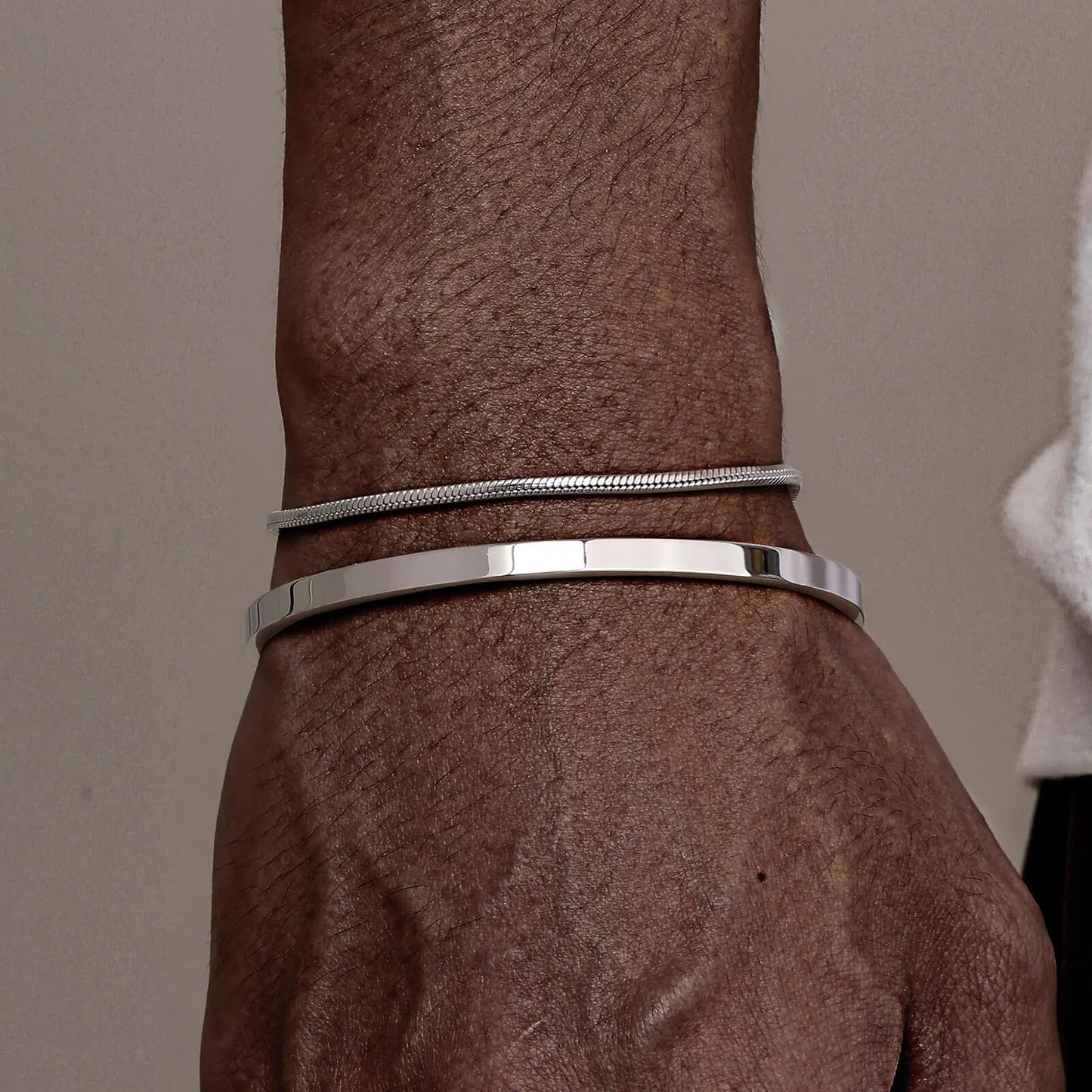 Stacked Open Cuff Bangle Jewelry