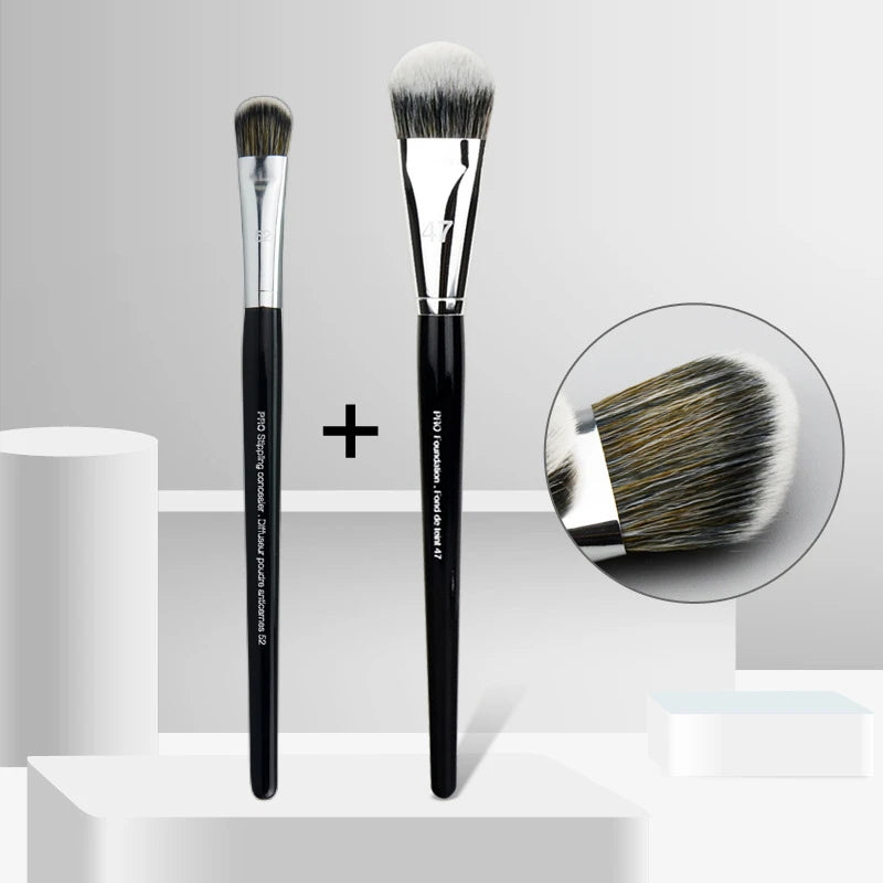 Head Liquid Foundation Shadow | Concealer Brushes