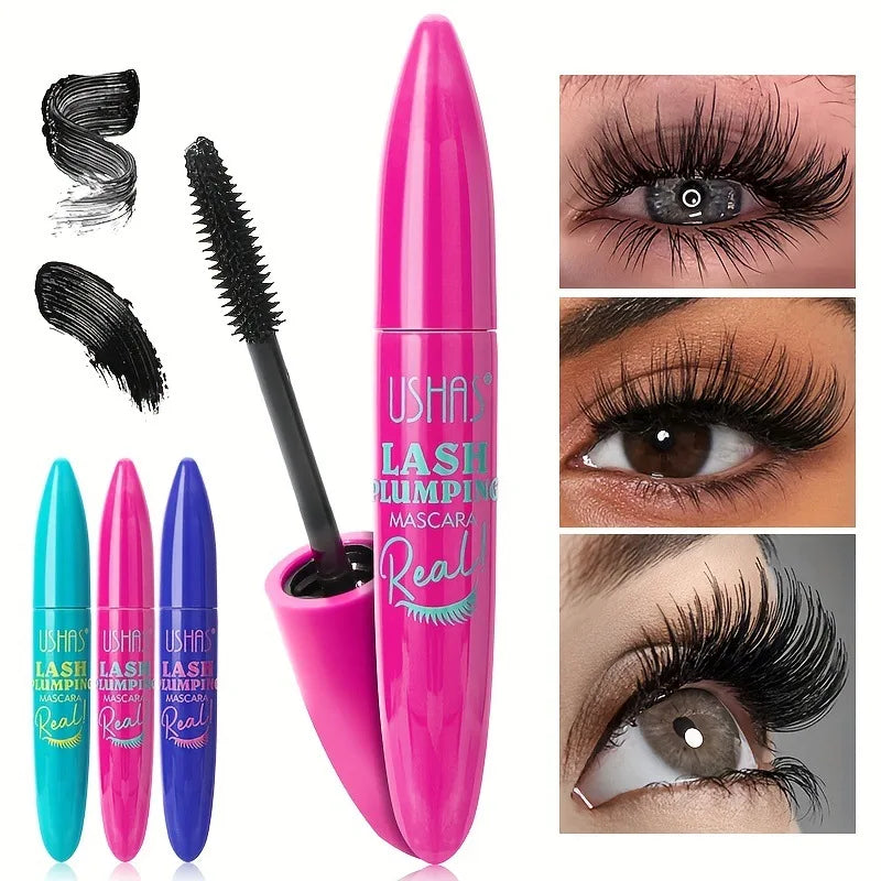 Ultra Long Lasting Mascara 4D Waterproof| Spiral Brush Eyelashes Extension