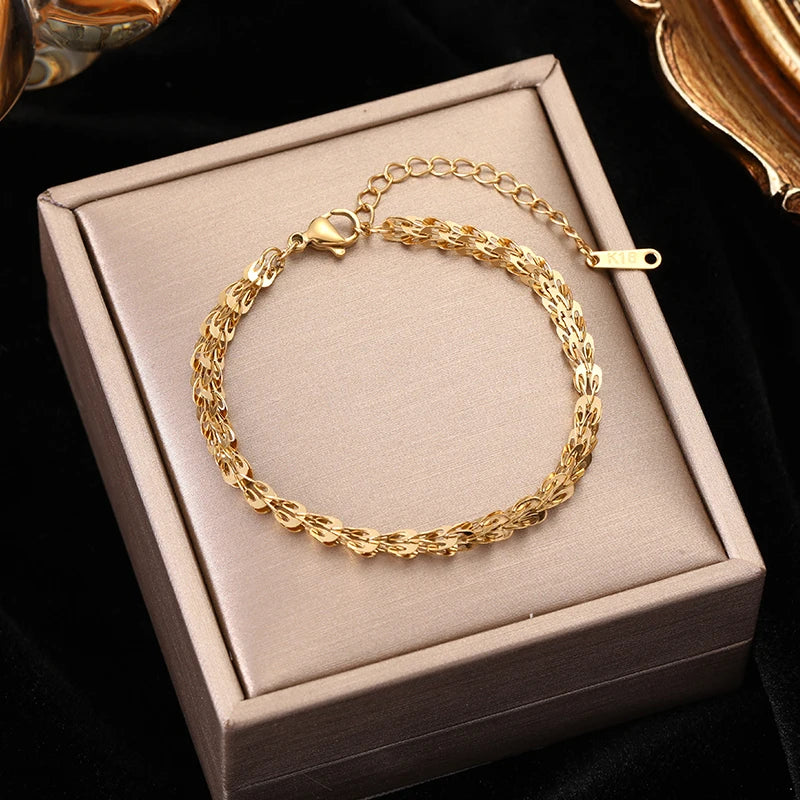Wrist Wheat Chain Bracelet Jewelry