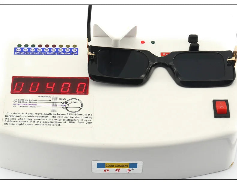 Square Retro Sunglass - UV400