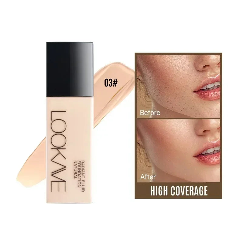 High Coverage Liquid Foundation for A Long Time