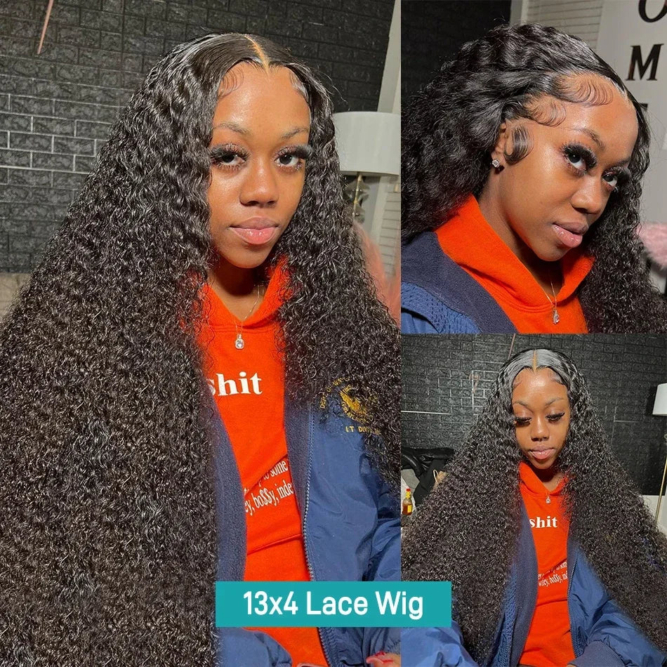 Brazilian 13x6 Human Hair | 40 Inch Deep Wave