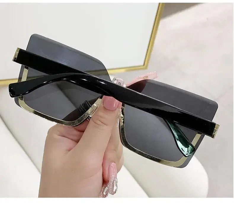 Half-frame Anti-uv Glasses