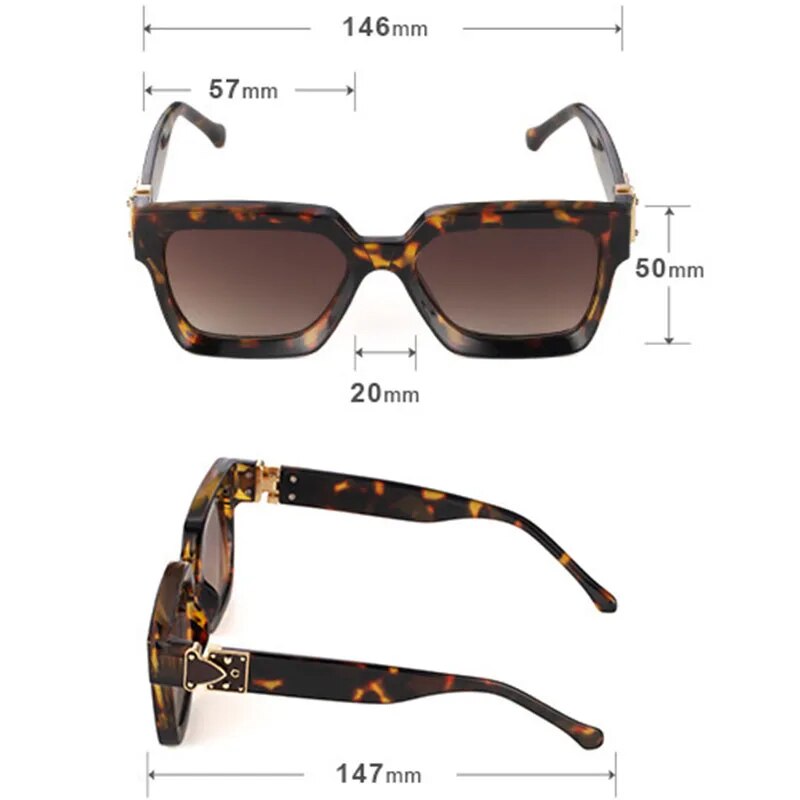 Luxury Driving Square Eyewear - UV400