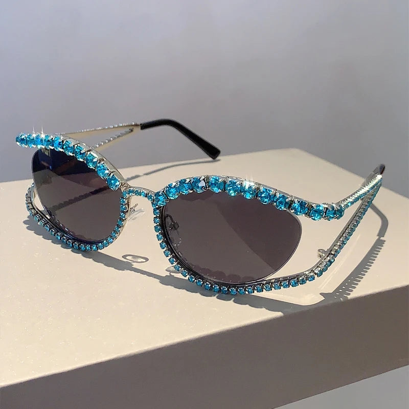 Oval Shades Trendy Luxury Eyewear