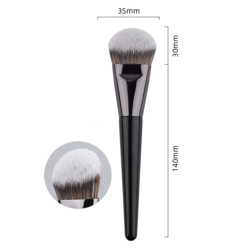 Head Liquid Foundation Shadow | Concealer Brushes