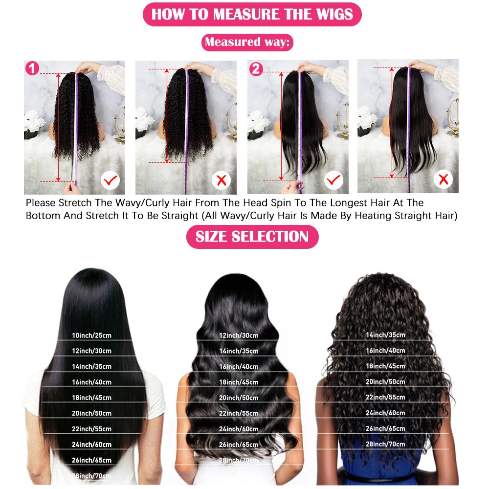 Chocolate Brown 13x6 HD Lace Frontal Wig Human Hair Wigs 4x4