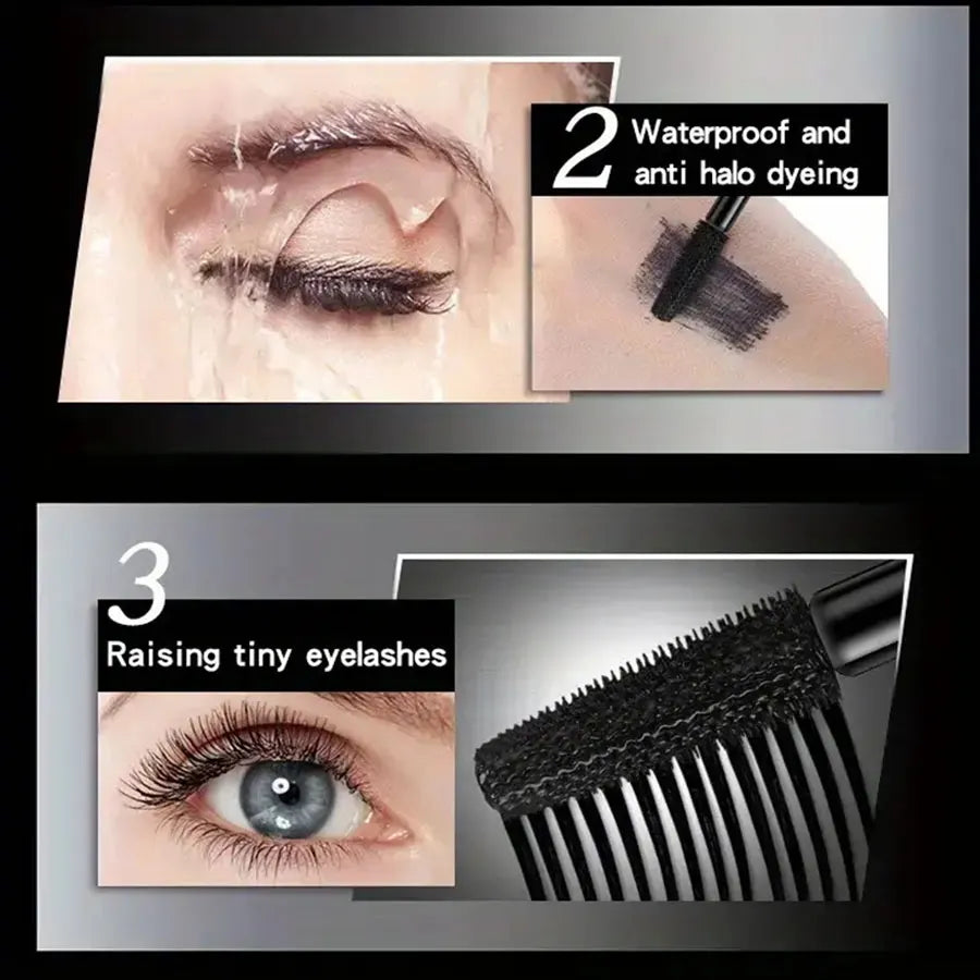Waterproof 4D Mascara Thick Long Smudge-proof