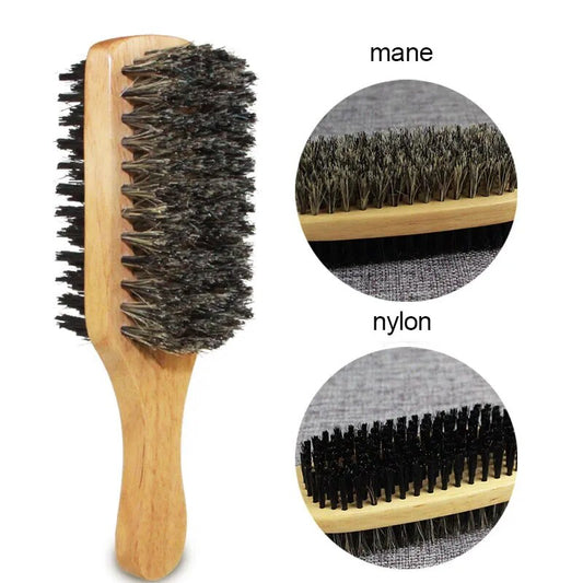 Dual-purpose Double-sided Beard Brush