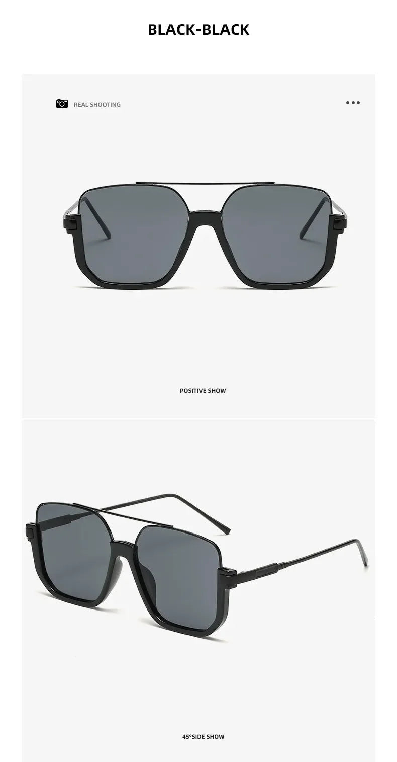 Retro Pilot Square Shades UV400