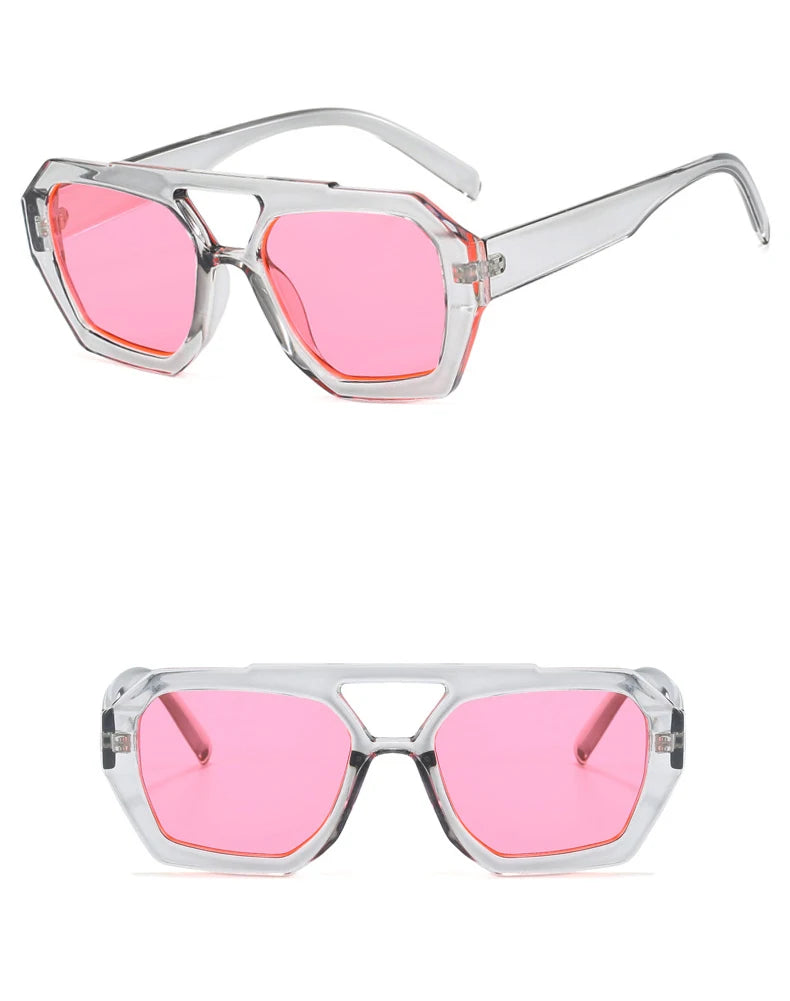 Thick Frame Double Bridges Eyewear