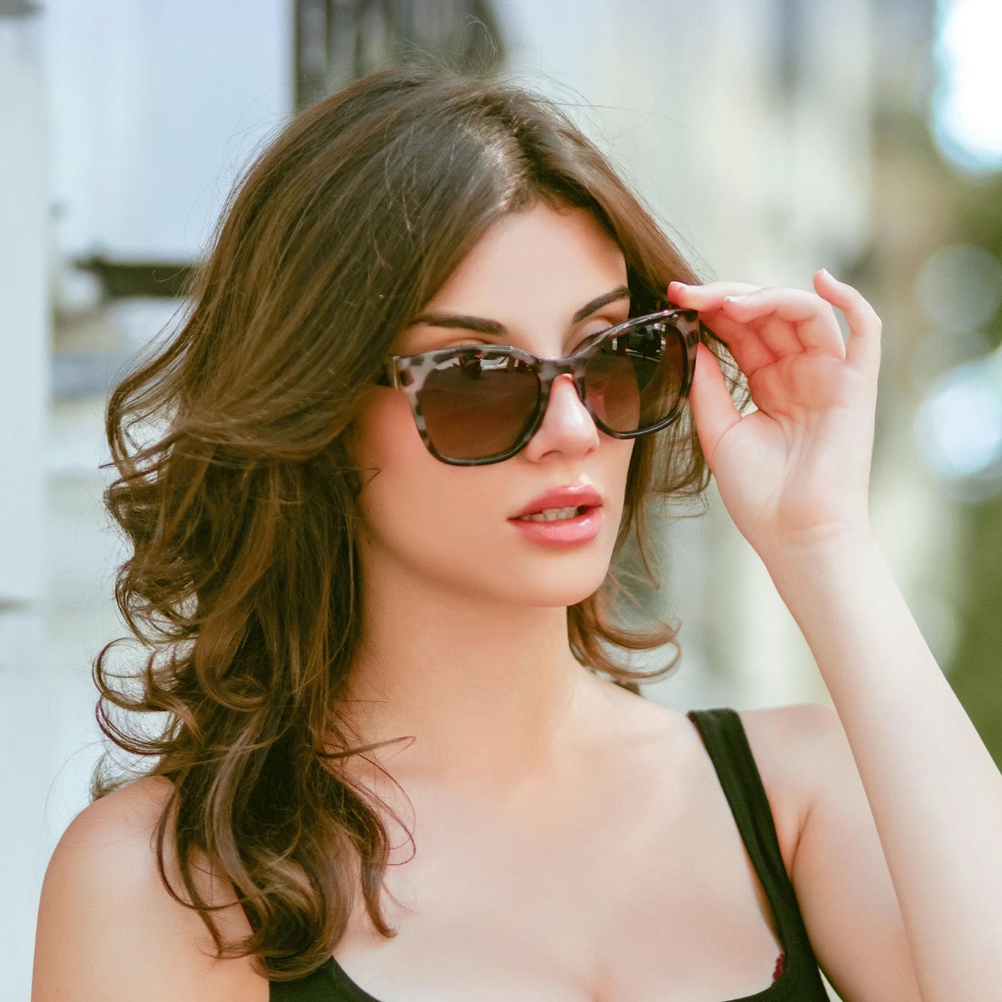 Polarized UV400 Cat Eye Sunglasses