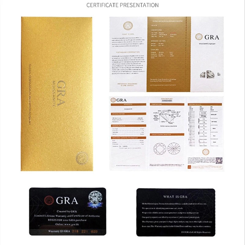 Moissanite Gold Plated Miami Iced 925 Silver