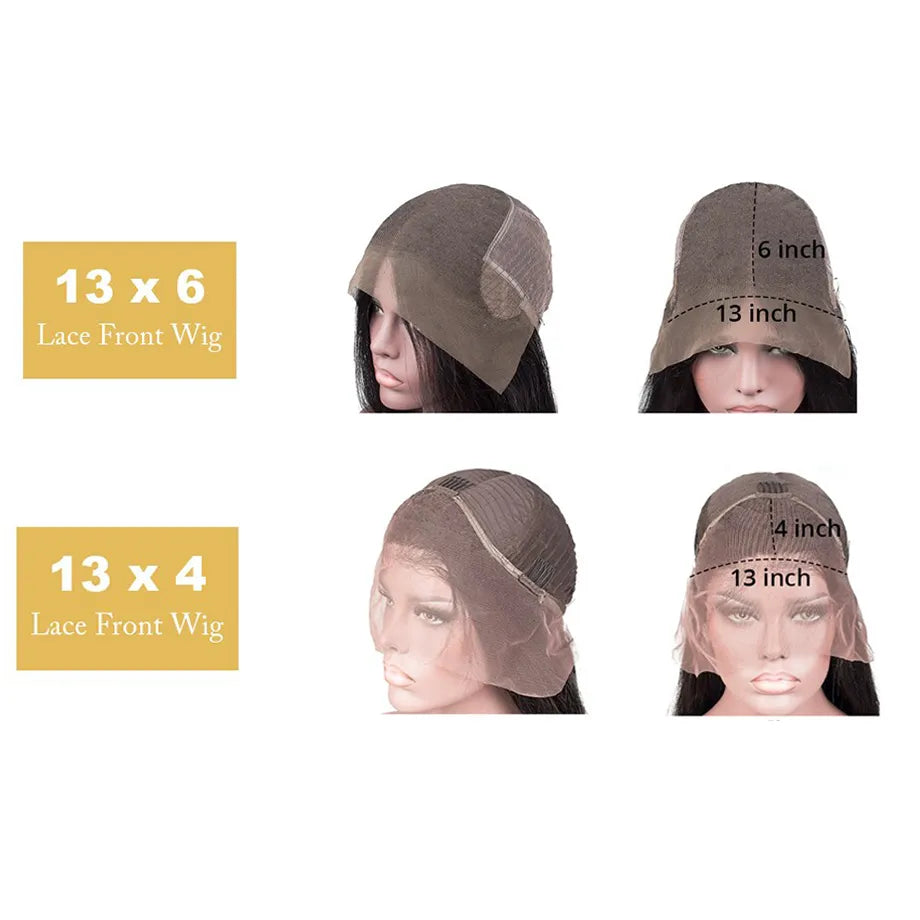 13x4 Hd Lace Frontal Brazilian Hair Wig