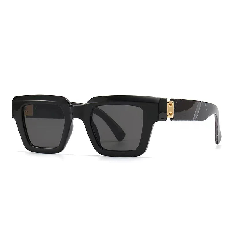 Square Candy Color Clear Gradient Eyewear