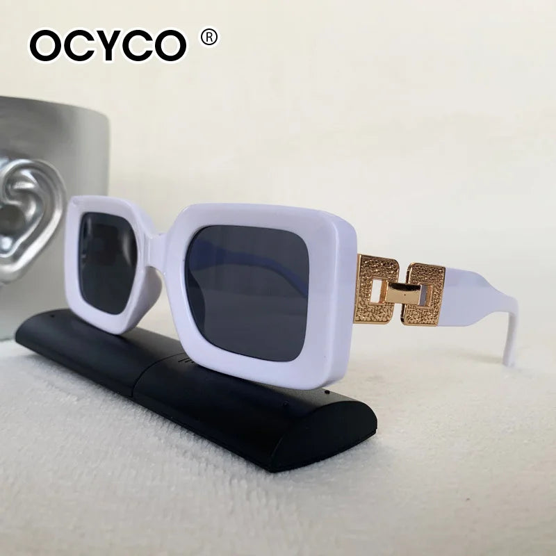 Square Retro Sunglass - UV400