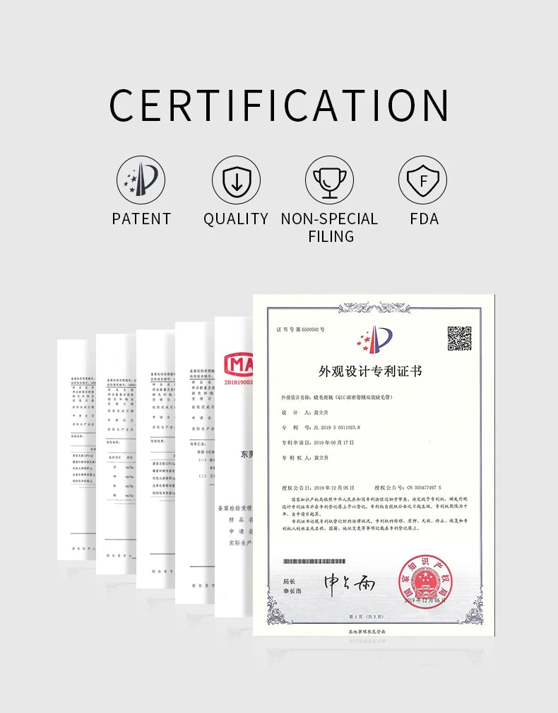 Double In-one Mascara Silk Fiber Waterproof | Thick Lengthening Eye Lashes