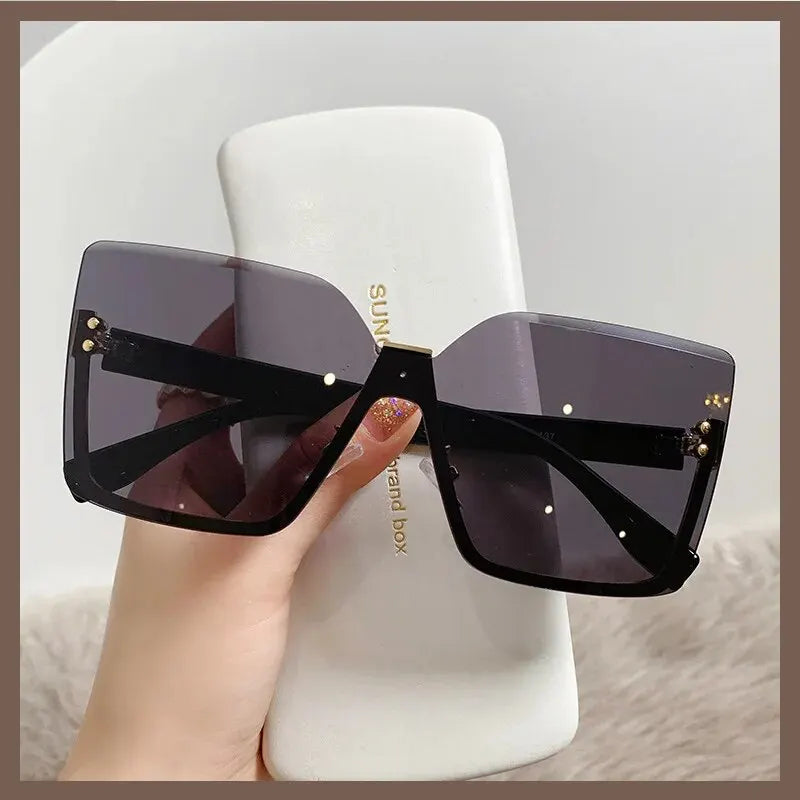 Half-frame Anti-uv Glasses