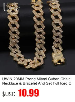 Cuban Chain Fully Iced Out AAA+ CZ