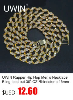 Cuban Chain Fully Iced Out AAA+ CZ