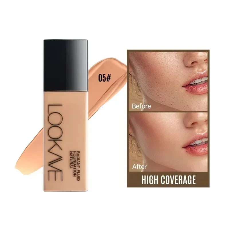 High Coverage Liquid Foundation for A Long Time