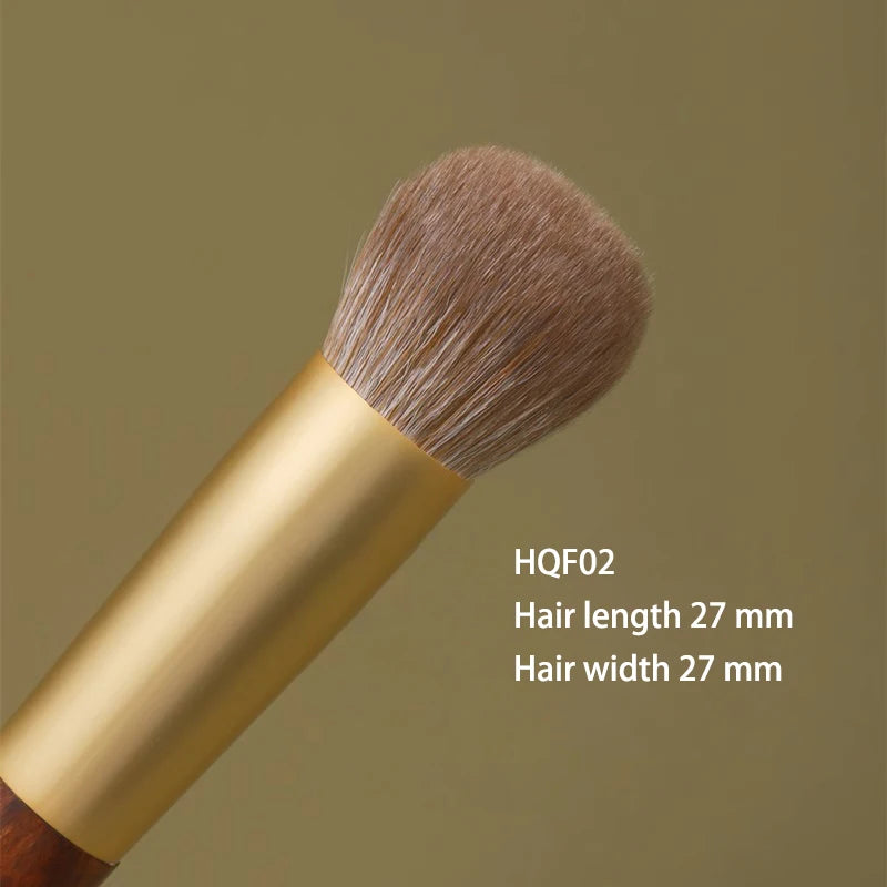Foundation Liquid Blush Brush African Rosewood Handle Make Up Brush