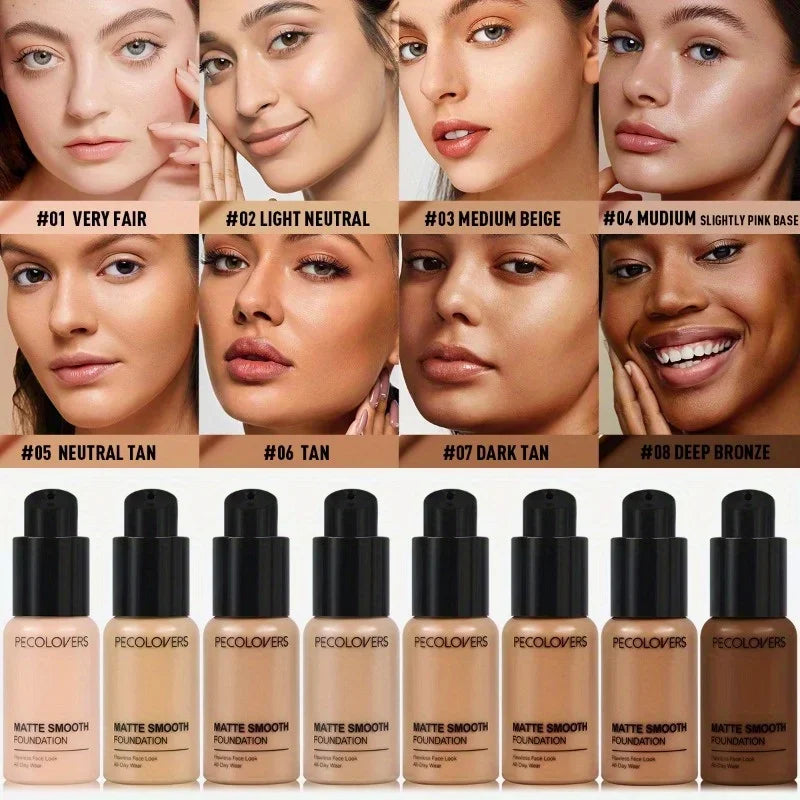 Full Coverage Concealer / Foundation - Long-Lasting, Waterproof