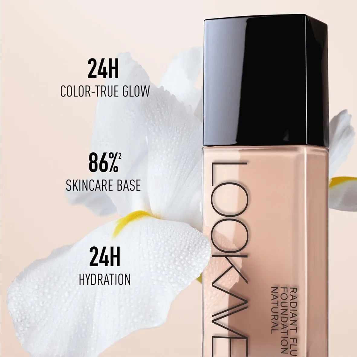 High Coverage Liquid Foundation for A Long Time