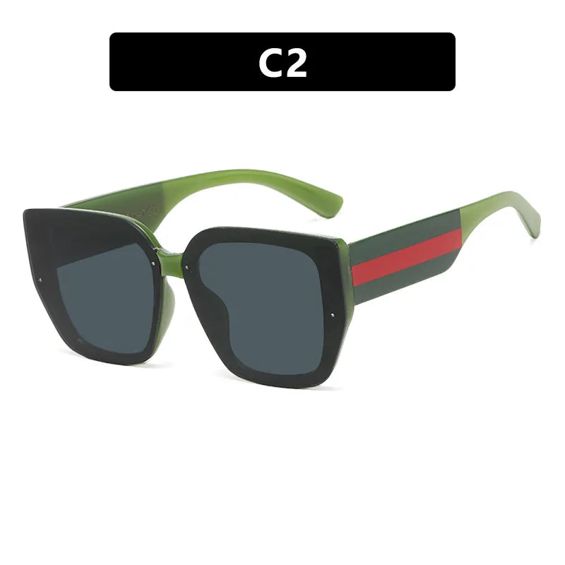 Square Retro Oversized Eyewear | UV400