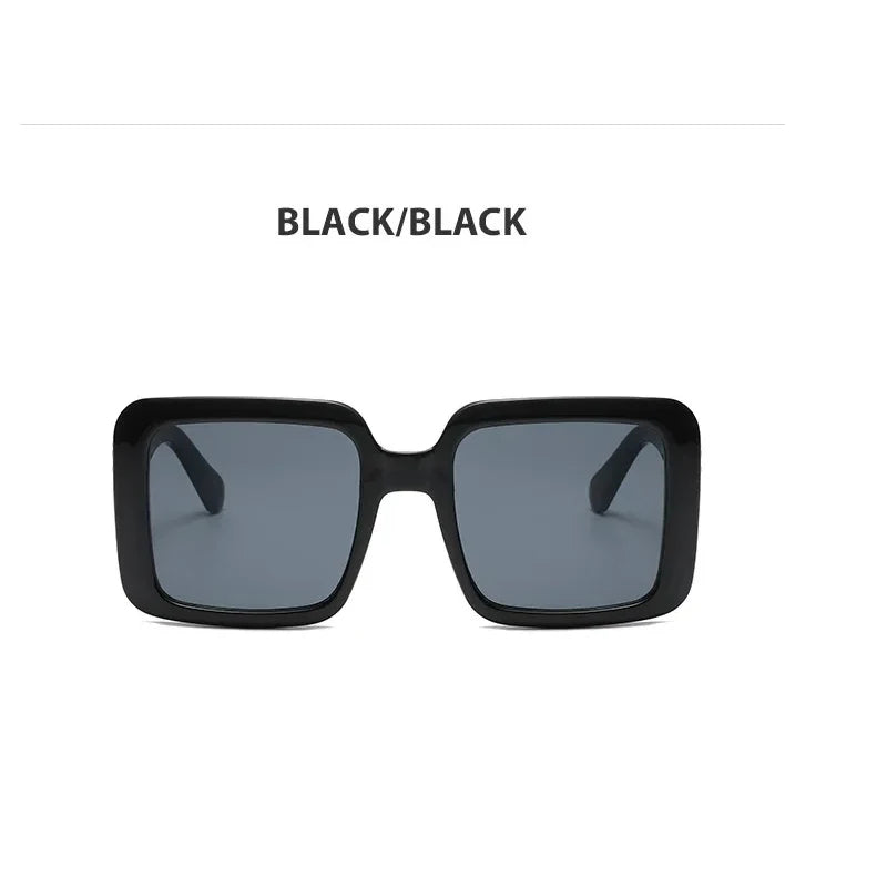 2pcs Brand Square Eyewear UV400