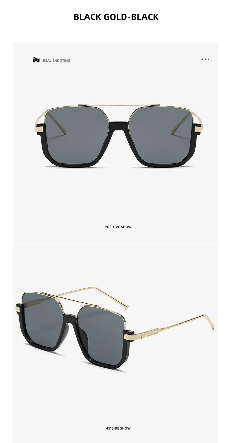 Retro Pilot Square Shades UV400