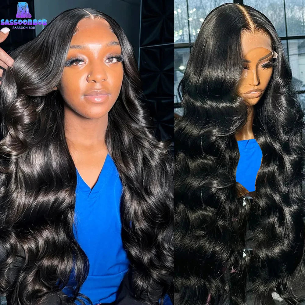 Body Wave 13x4 13x6 360 Hd Transparent Lace Front Wigs Human