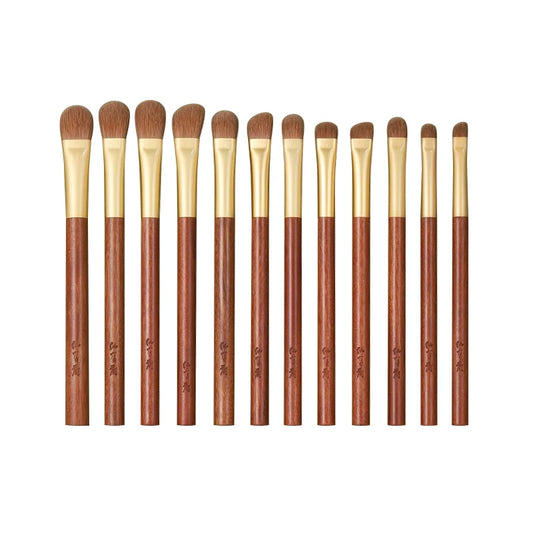 Professional Handmade Eye Shadow Brush African Rosewood