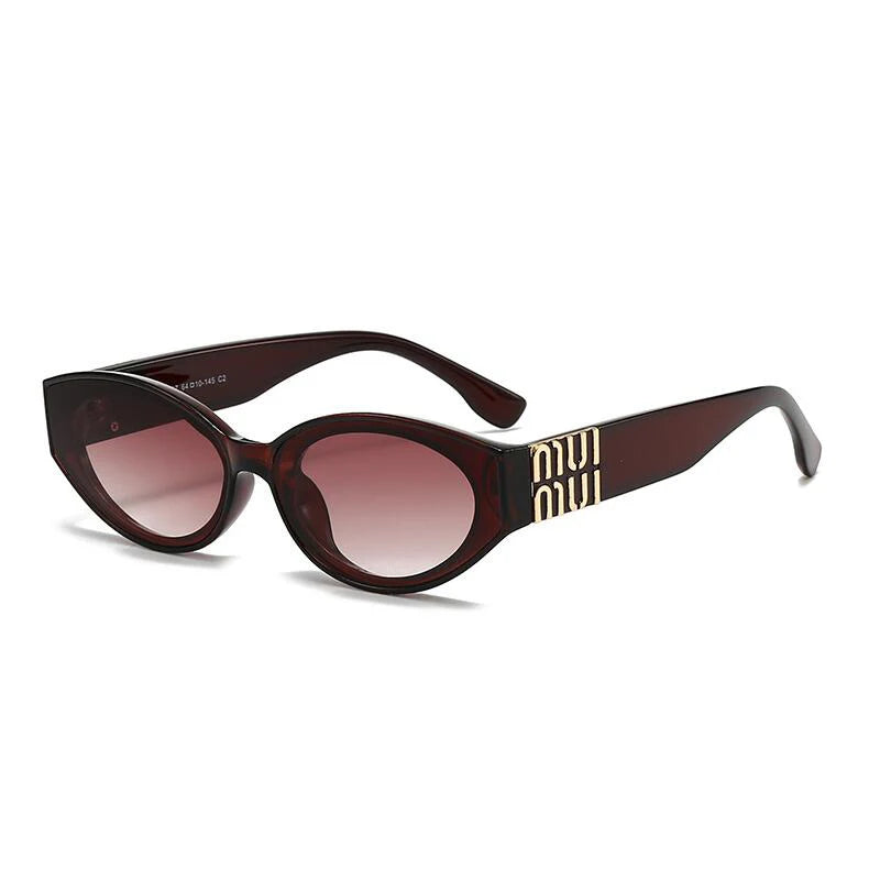 Stylish Cute Oval Trending Shades | Unisex Glamour Eyewear UV400