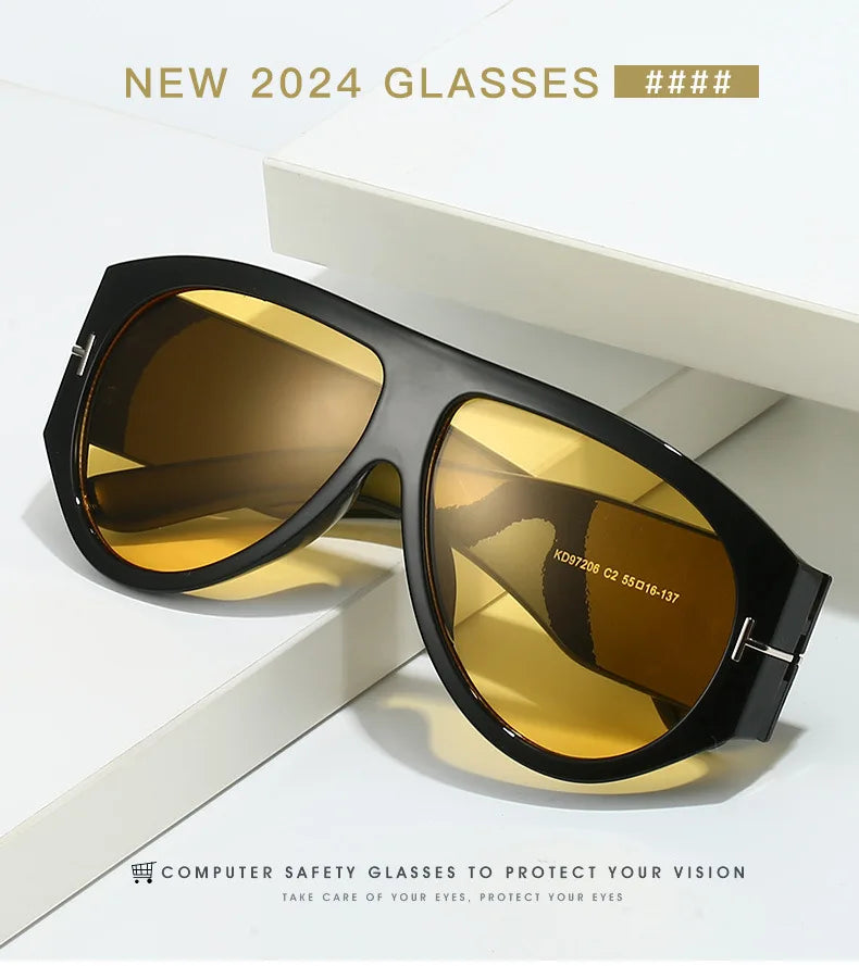 Pilot Shape Stylish UV Protection Driving | Hiking Sunglass