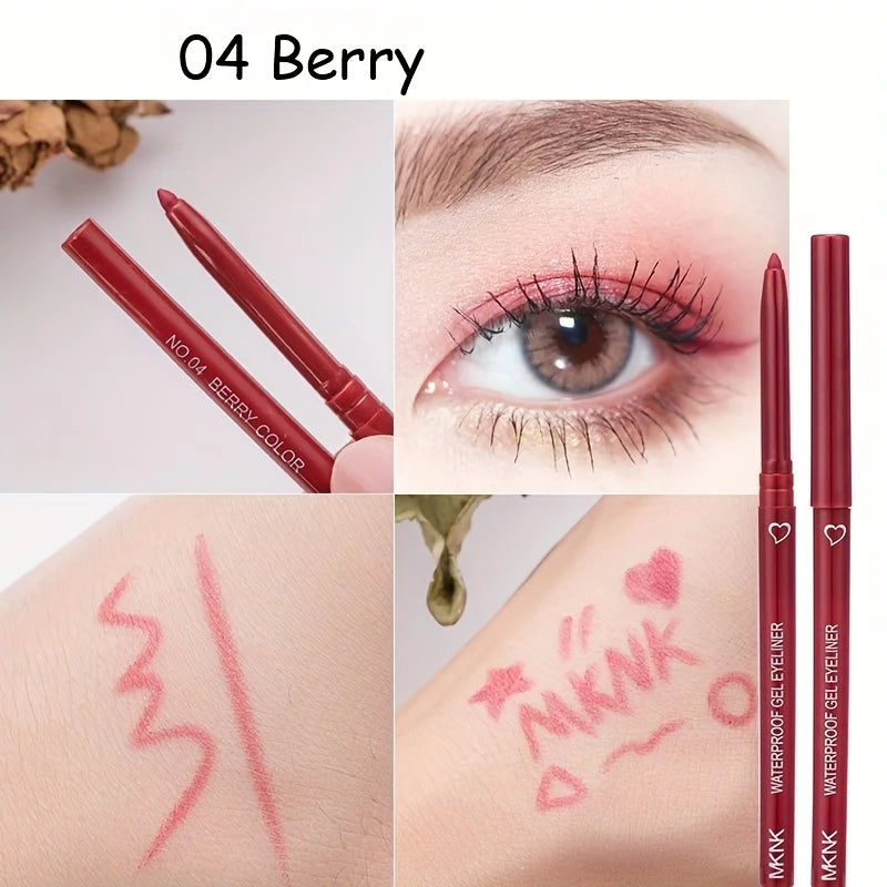 5 Colors Eyeliner Pencil Waterproof | Long-lasting