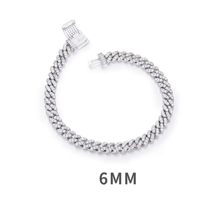 Diamond 925 Silver - Hip Hop Popular