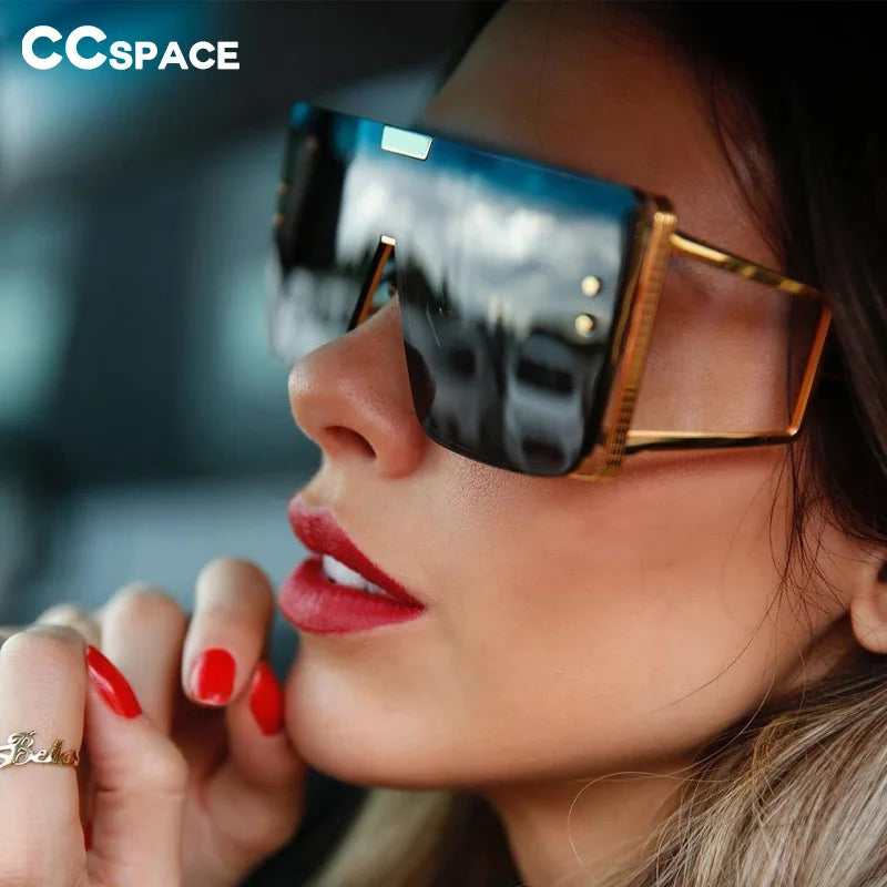 Oversized Luxury Uv400 Vintage Glasses