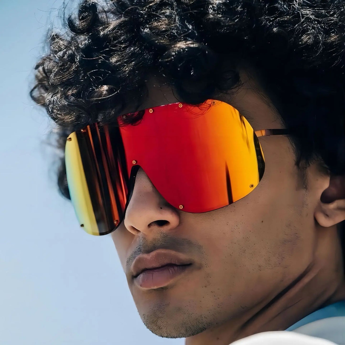 Celebrity Style High-End Brown Anti-Uv Sunglasses