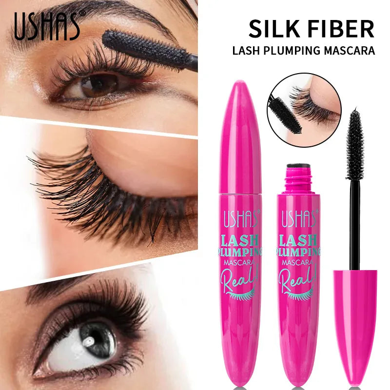 Ultra Long Lasting Mascara 4D Waterproof| Spiral Brush Eyelashes Extension